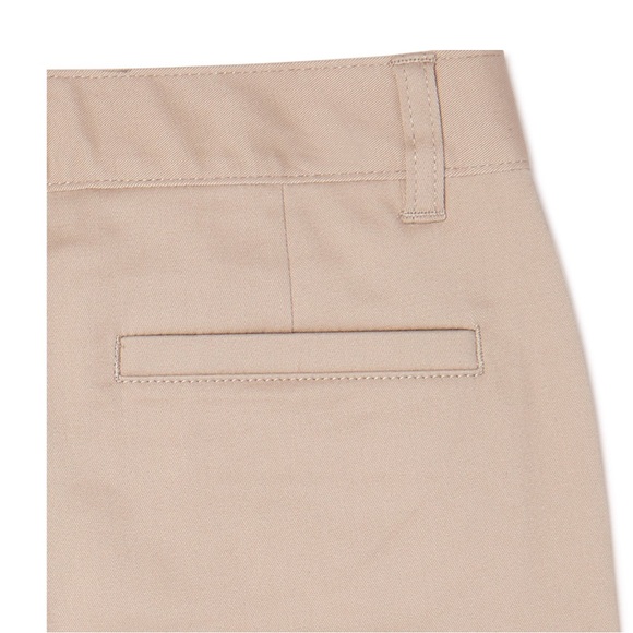 2 NWT Khaki Girls Stretch Bermuda Shorts - Picture 4 of 8